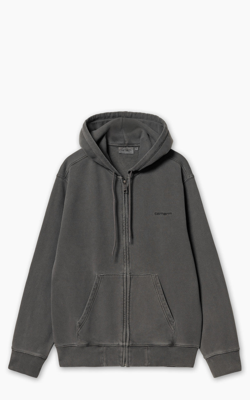Carhartt WIP Hooded Duster Script Jacket Black