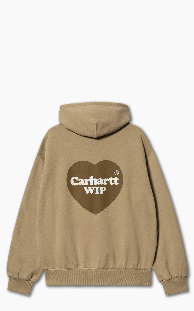 Carhartt WIP Hooded Heart Sweat Dusty H Brown