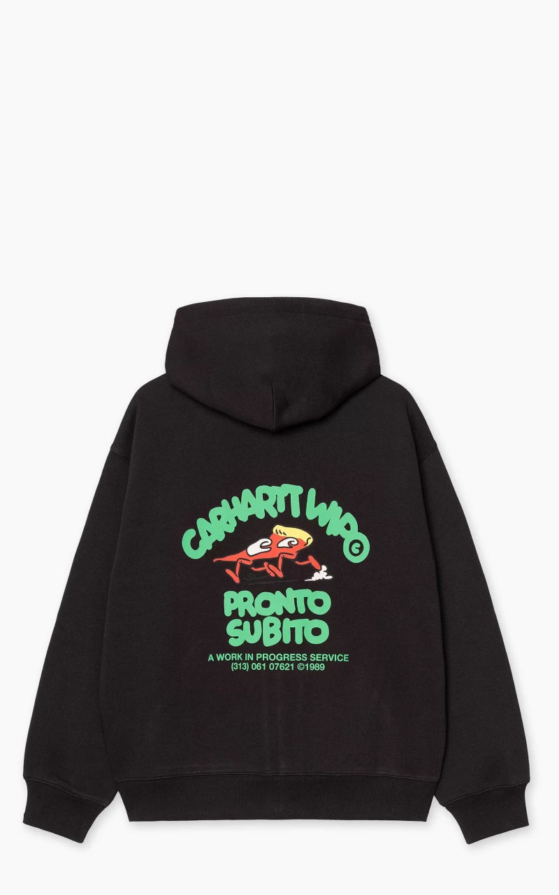 Carhartt WIP Hooded Pronto Sweat Jacket Black