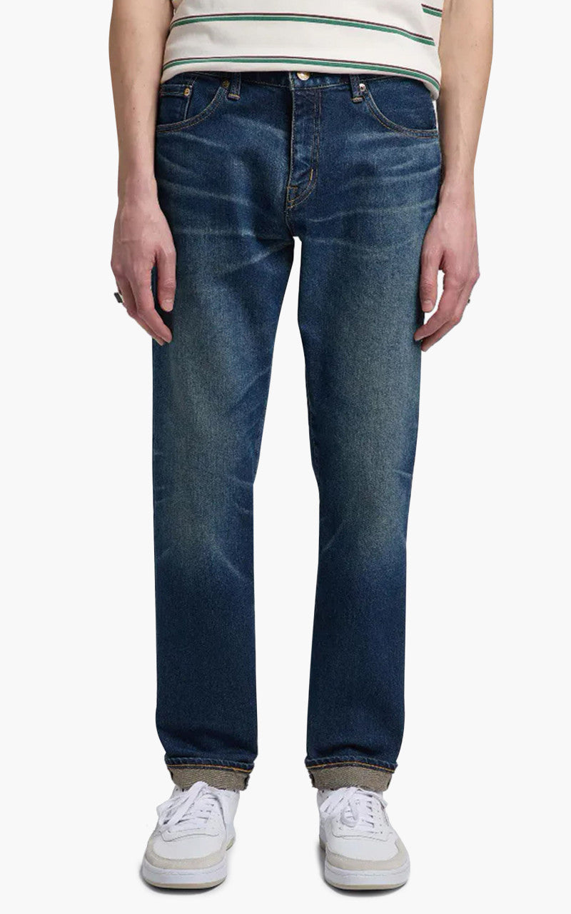 Edwin Regular Tapered "Made in Japan" Kaihara 12.5oz Blue Mid Dark Used