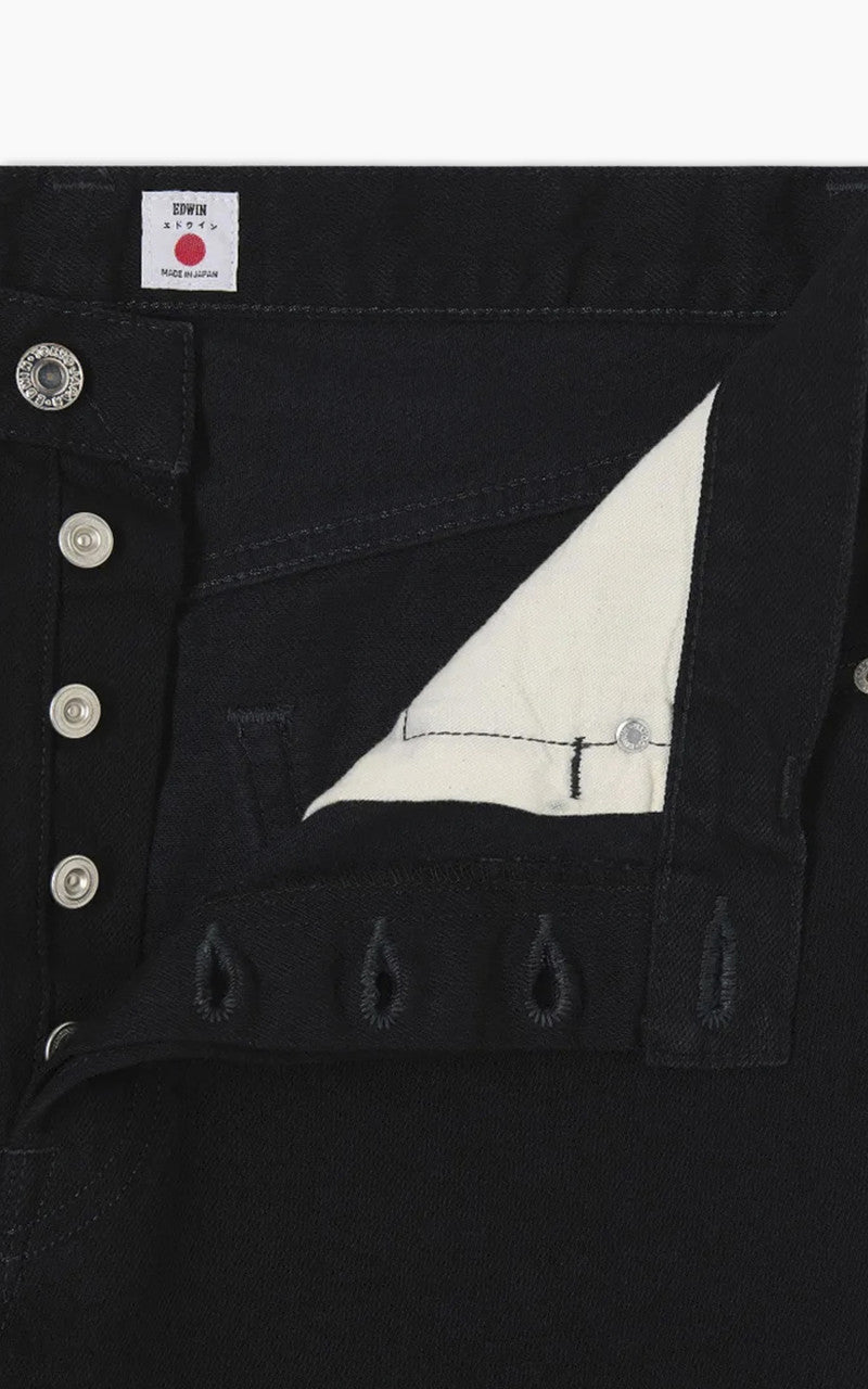 Edwin Loose Tapered "Made in Japan" Kaihara Denim Black 13oz