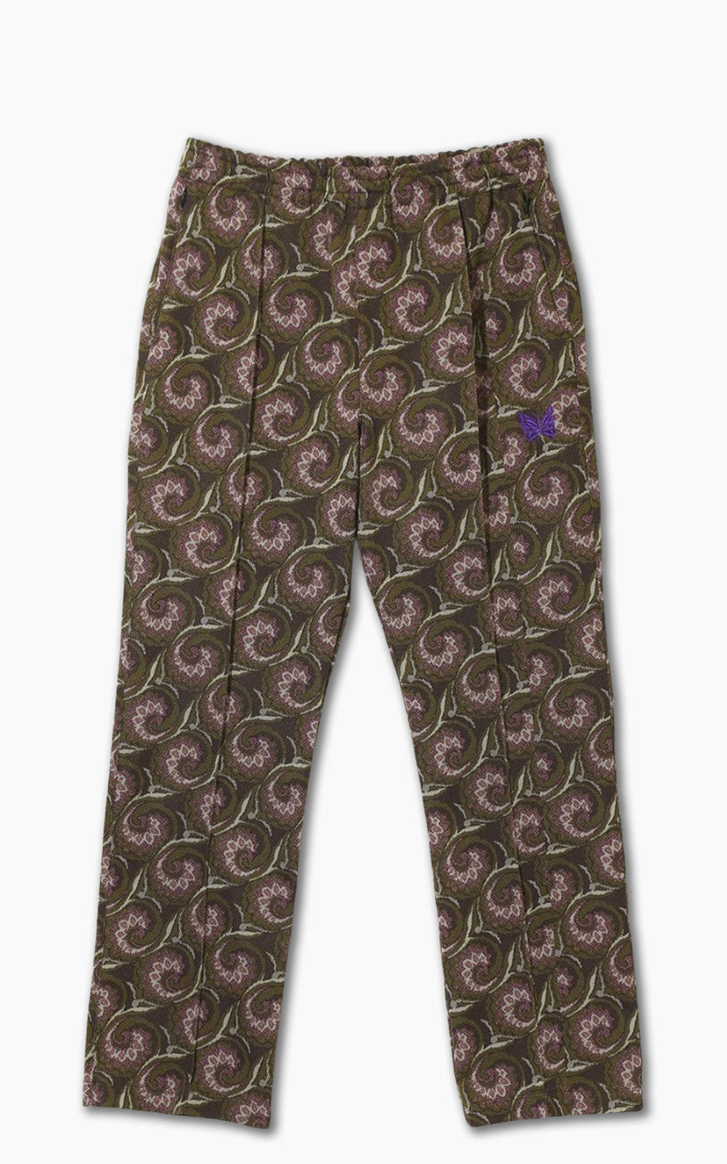 Baracuta x Needles Jacquard Trouser Dark Brown