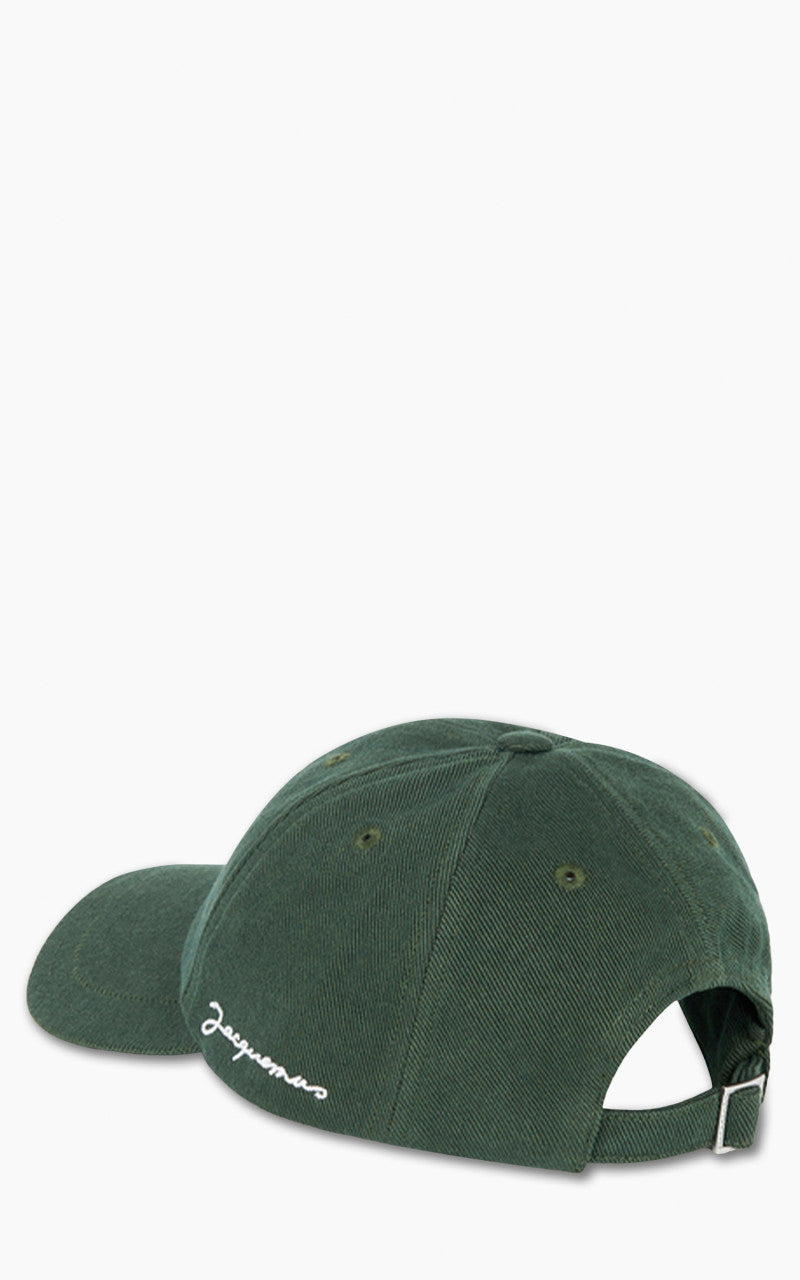 Jacquemus La Casquette Jacquemus Dark Green