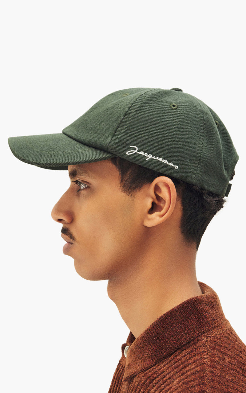 Jacquemus La Casquette Jacquemus Dark Green