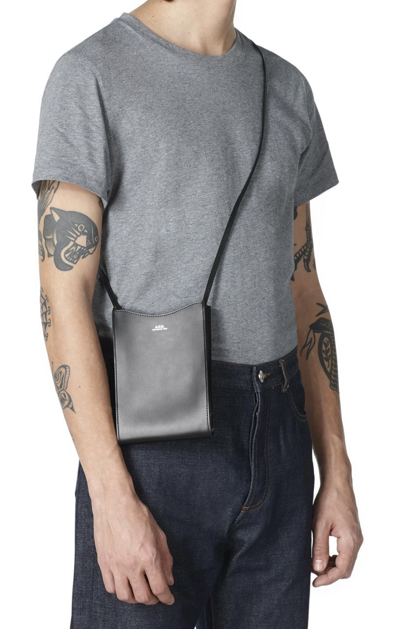 A.P.C. Jamie Neck Pouch Black