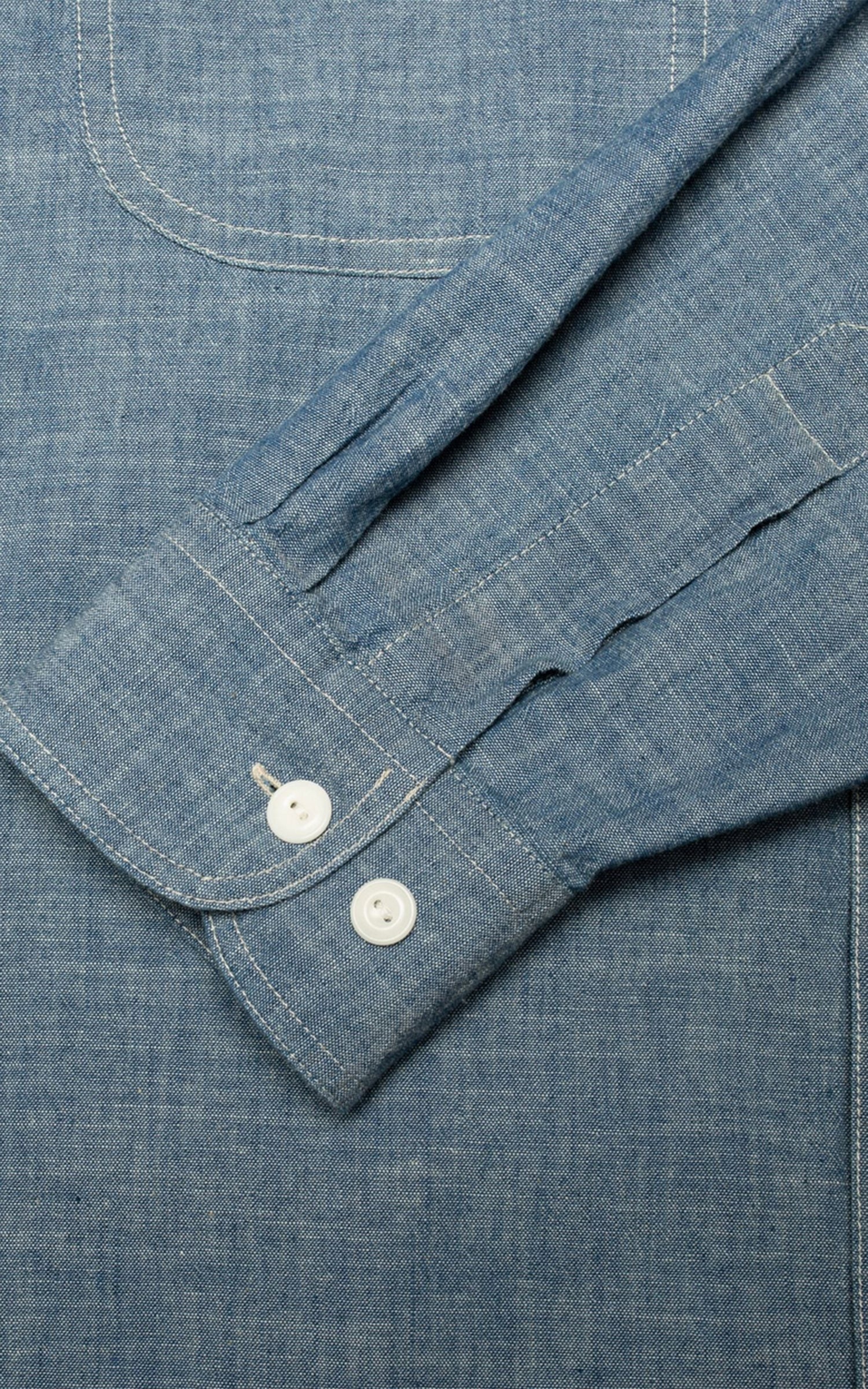 Nudie Jeans Julian Worker Shirt Chambray