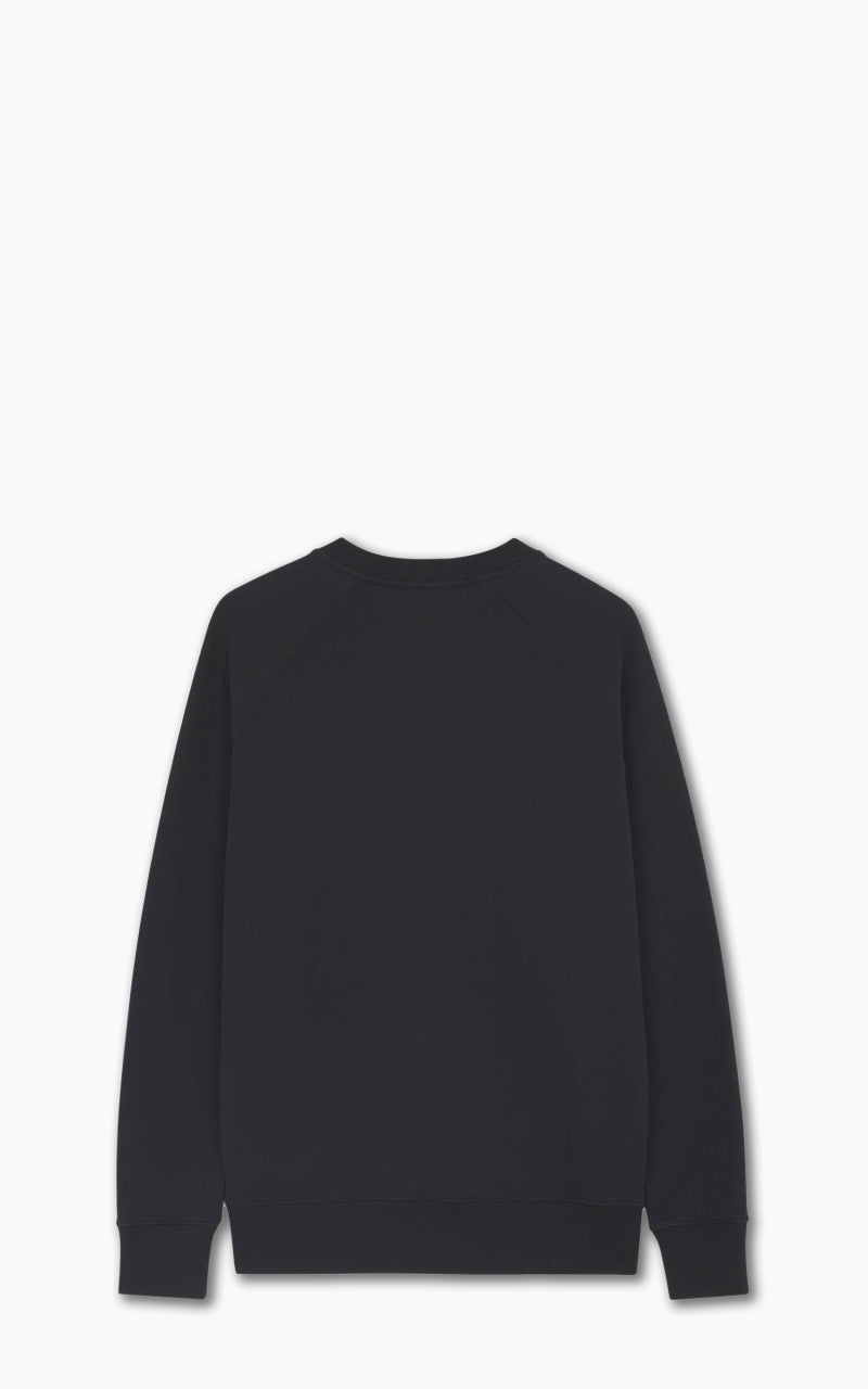 Maison Kitsuné Dressed Fox Patch Classic Sweatshirt Black