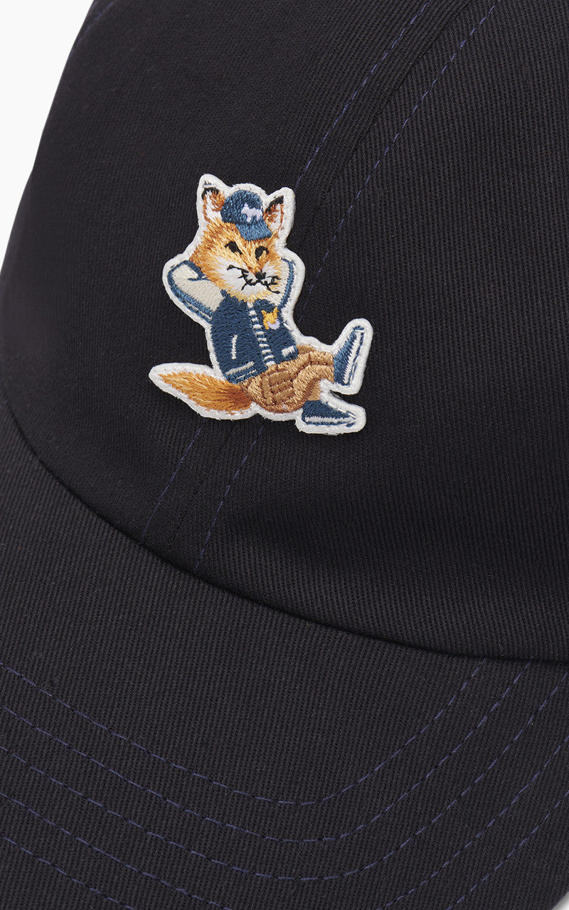 Maison Kitsuné Dressed Fox 6P Cap Navy