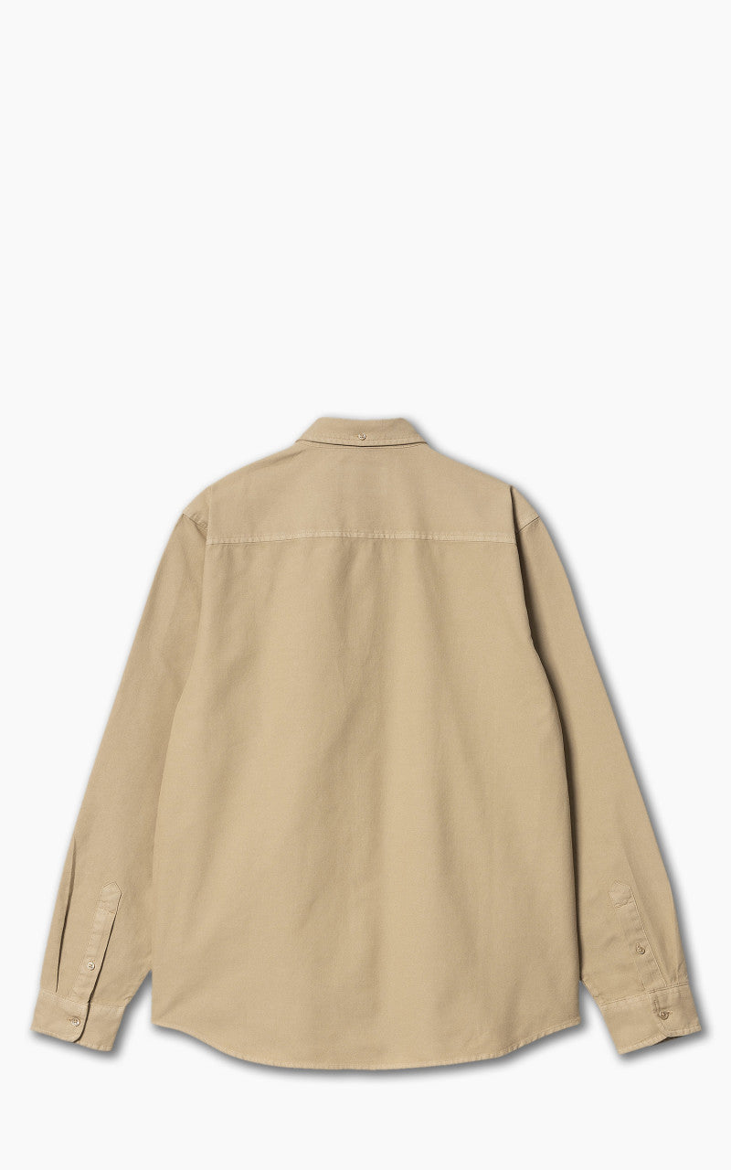 Carhartt WIP L/S Bolton Shirt Dusty H Brown