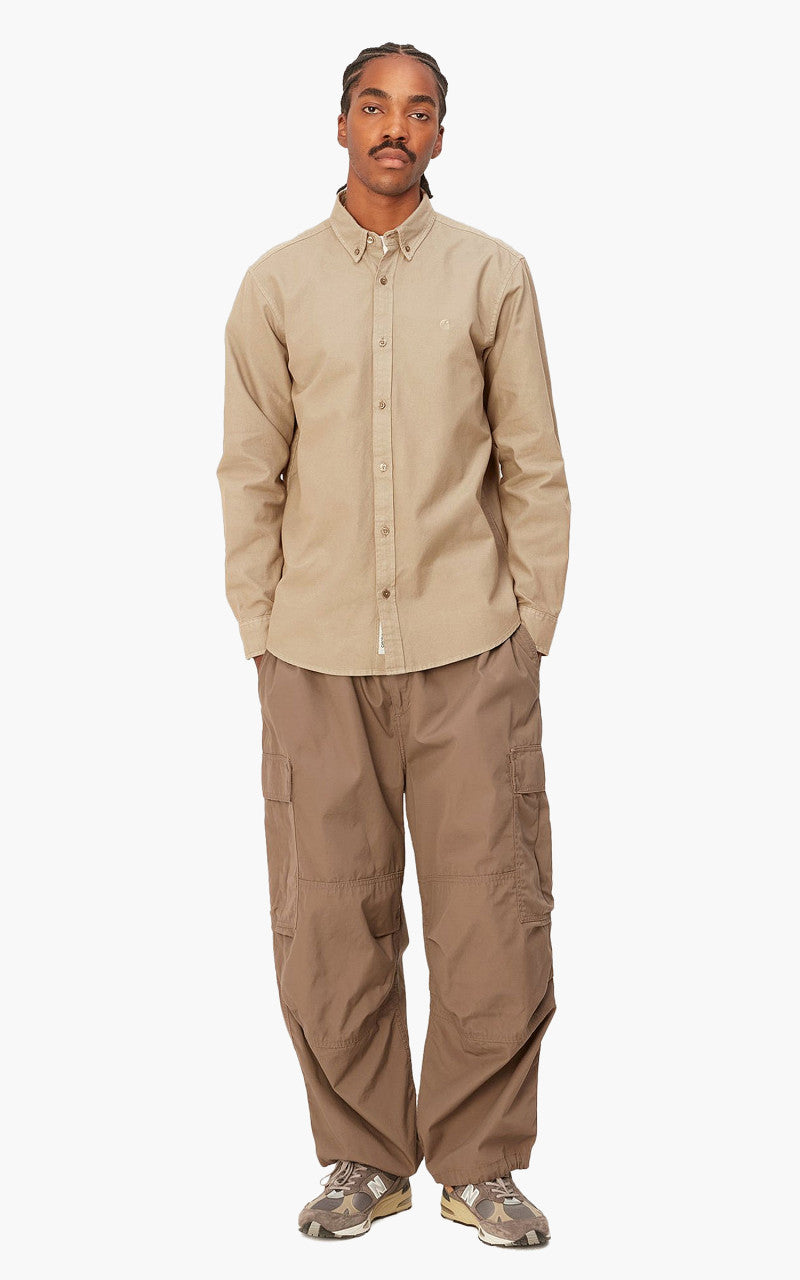 Carhartt WIP L/S Bolton Shirt Dusty H Brown