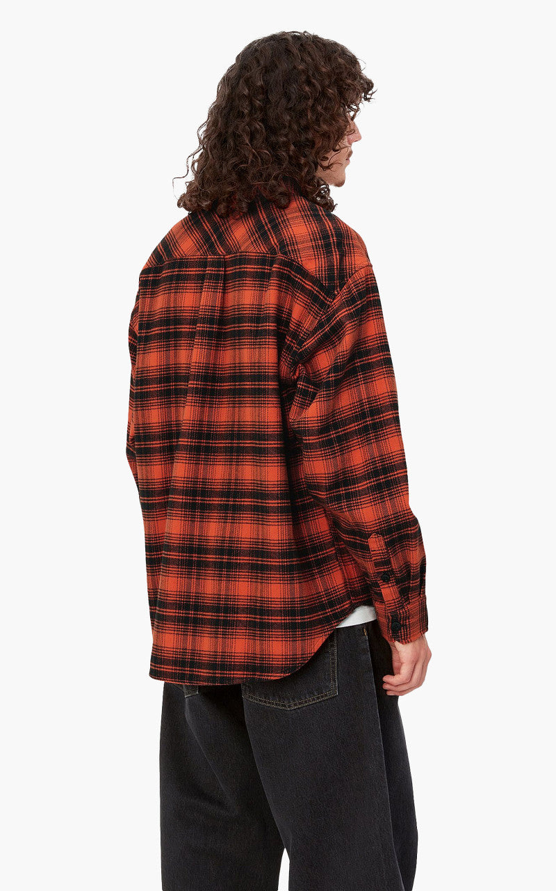 Carhartt WIP L/S Krenz Shirt Krenz Check/Brick
