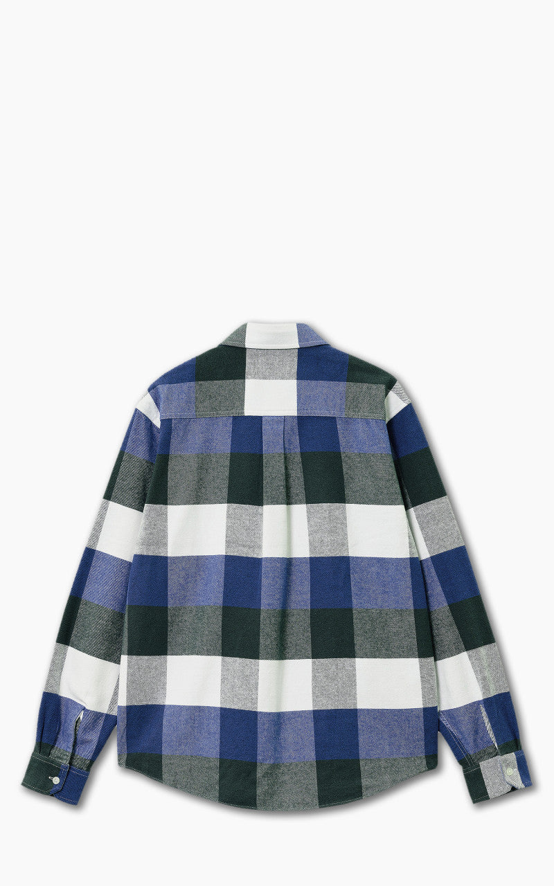 Carhartt WIP L/S Lyman Shirt Lyman Check/Discovery Green