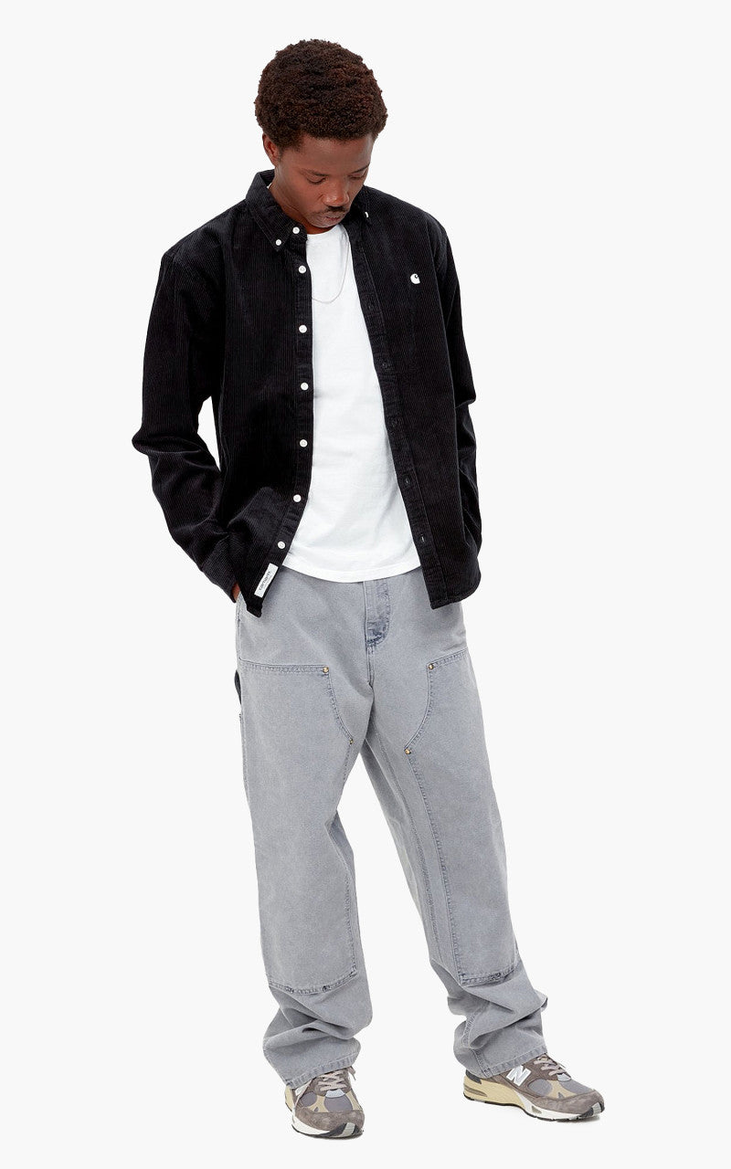 Carhartt WIP L/S Madison Cord Shirt Black/Wax