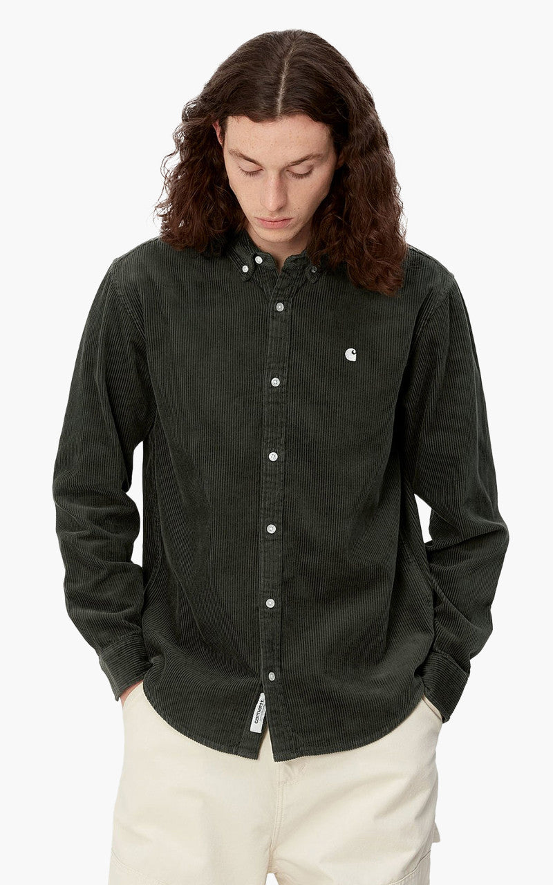 Carhartt WIP L/S Madison Cord Shirt Plant/Wax