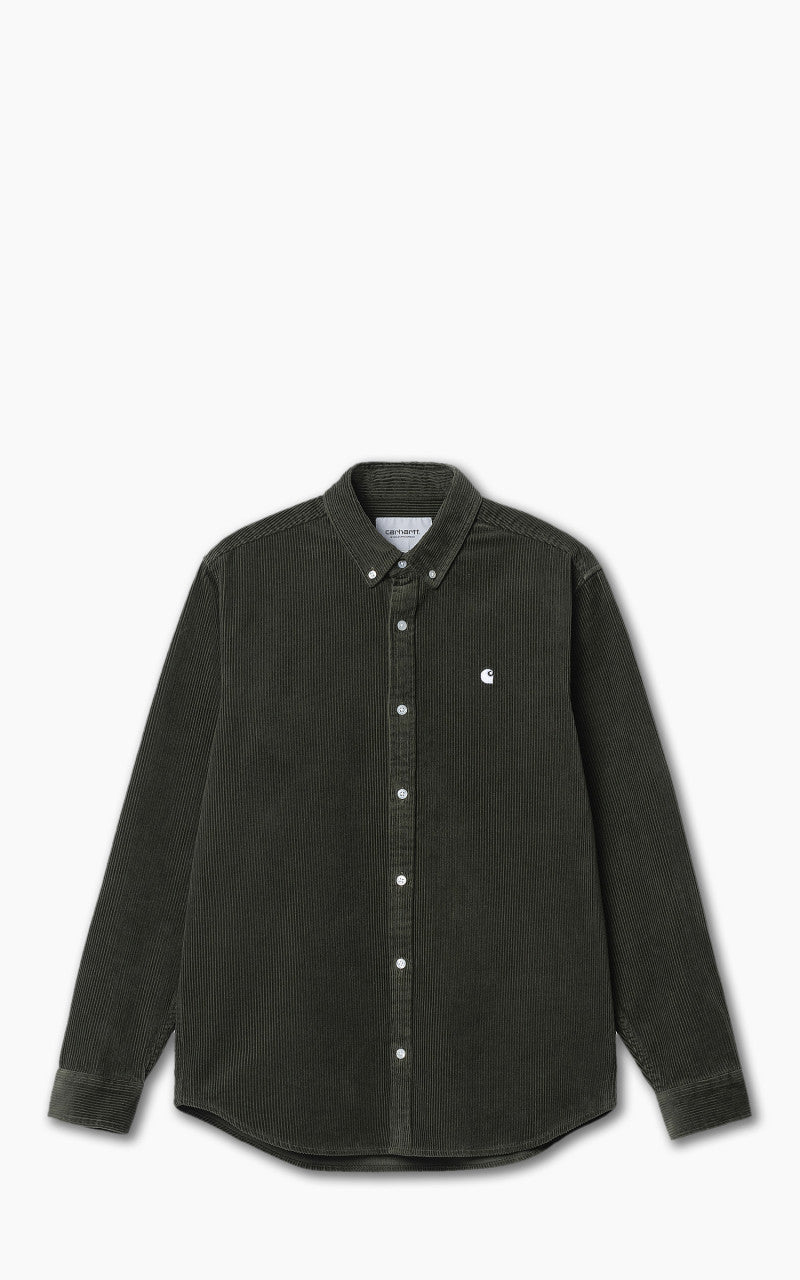 Carhartt WIP L/S Madison Cord Shirt Plant/Wax
