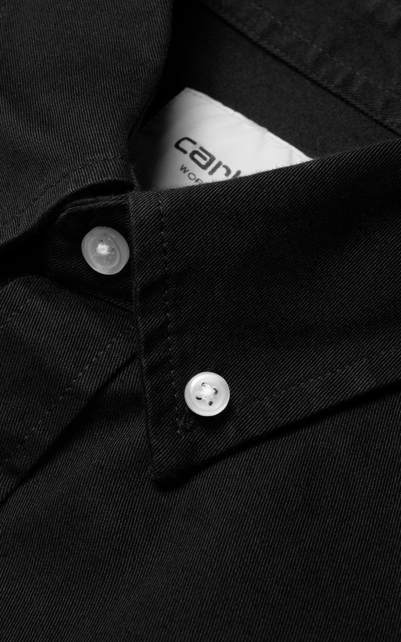 Carhartt WIP L/S Madison Shirt Black/Wax