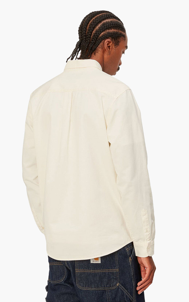 Carhartt WIP L/S Madison Shirt Wax/Black