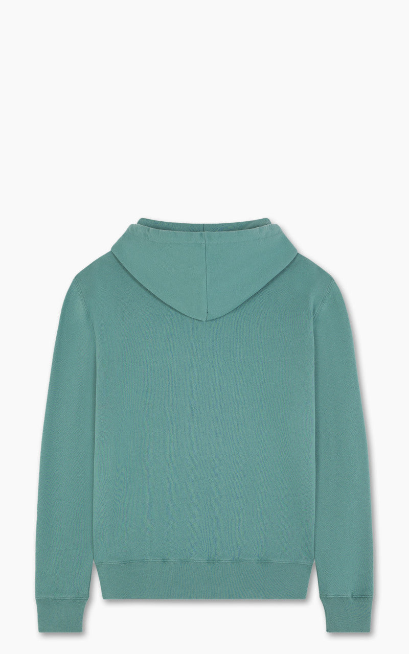 Maison Kitsuné Fox Head Patch Regular Hoodie Pine