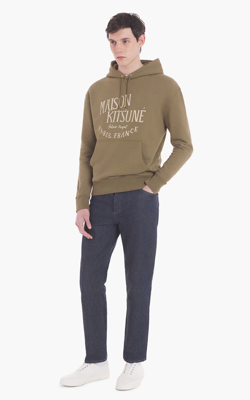 Maison Kitsuné Palais Royal Classic Hoodie Khaki