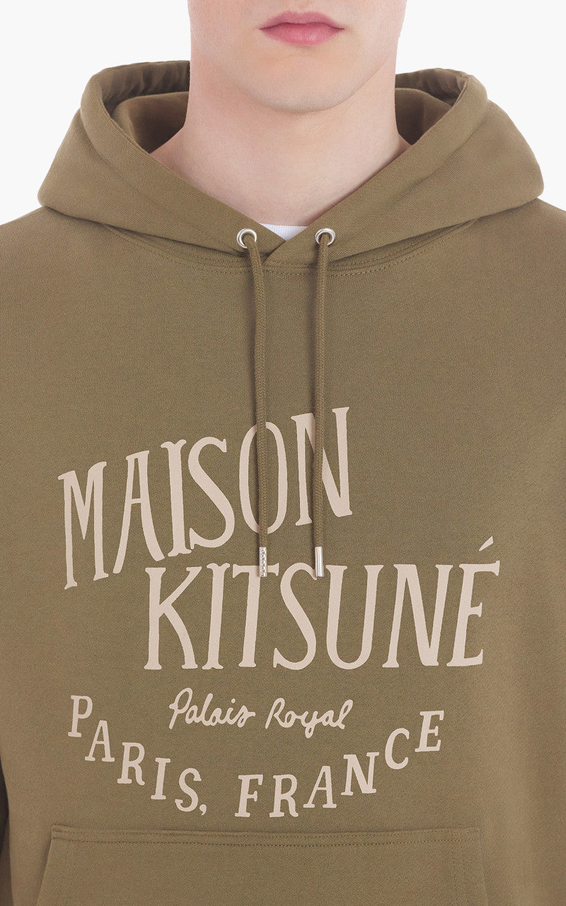 Maison Kitsuné Palais Royal Classic Hoodie Khaki