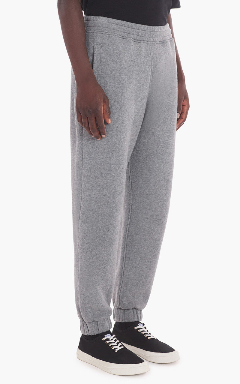 Maison Kitsuné Bold Fox Head Patch Comfort Jog Pants Medium Grey Melange