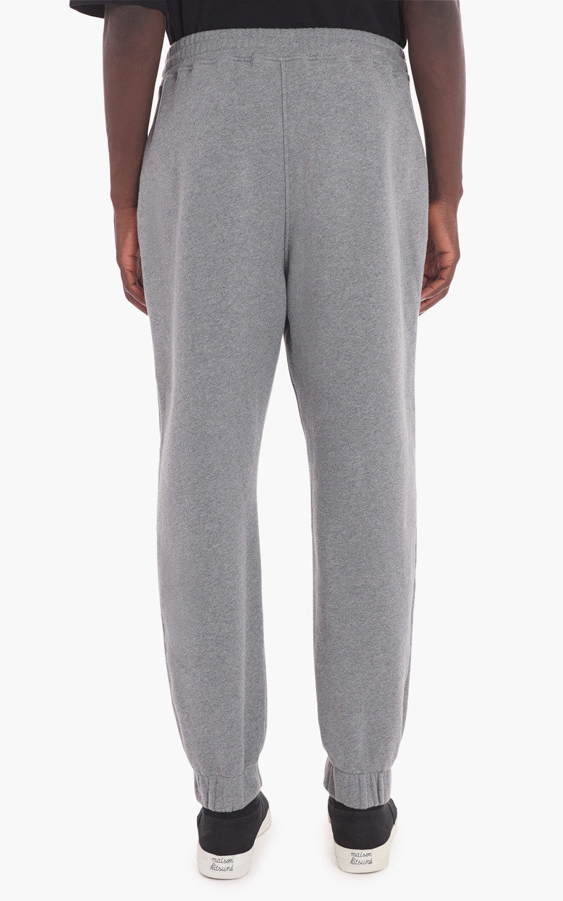 Maison Kitsuné Bold Fox Head Patch Comfort Jog Pants Medium Grey Melange