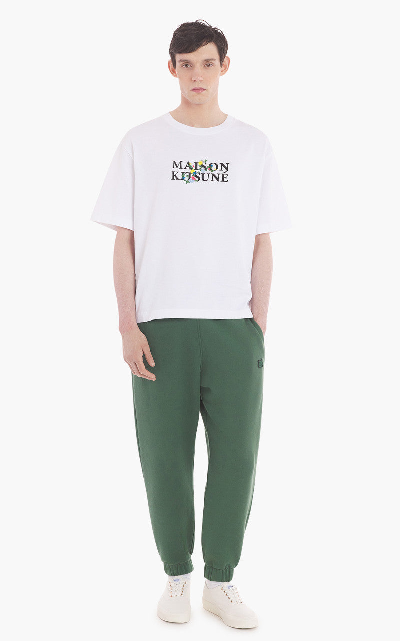 Maison Kitsuné Bold Fox Head Patch Comfort Jog Pants Bottle Green