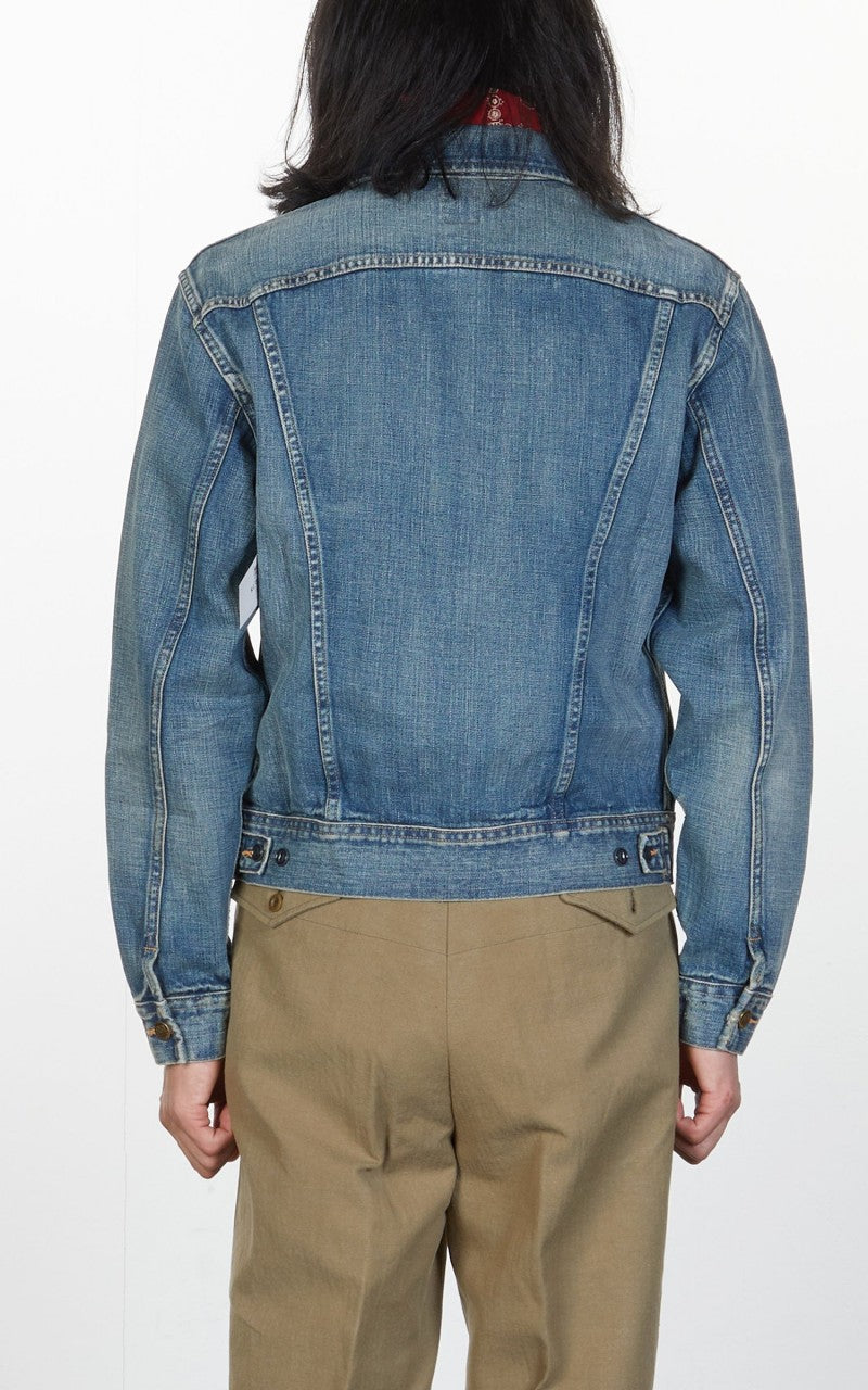 RRL Lot 271 Denim Trucker Jacket Leeland Wash