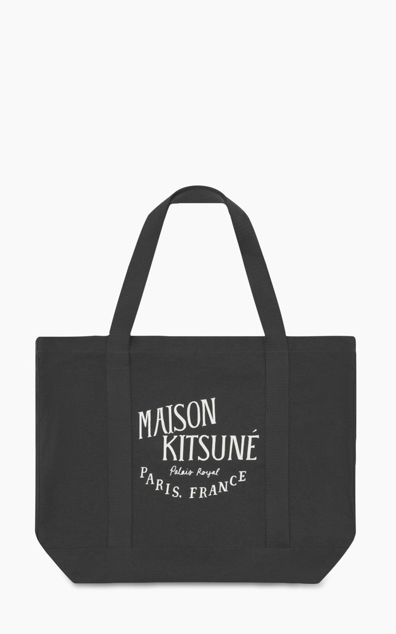 Maison Kitsuné Palais Royal Shopping Bag Black