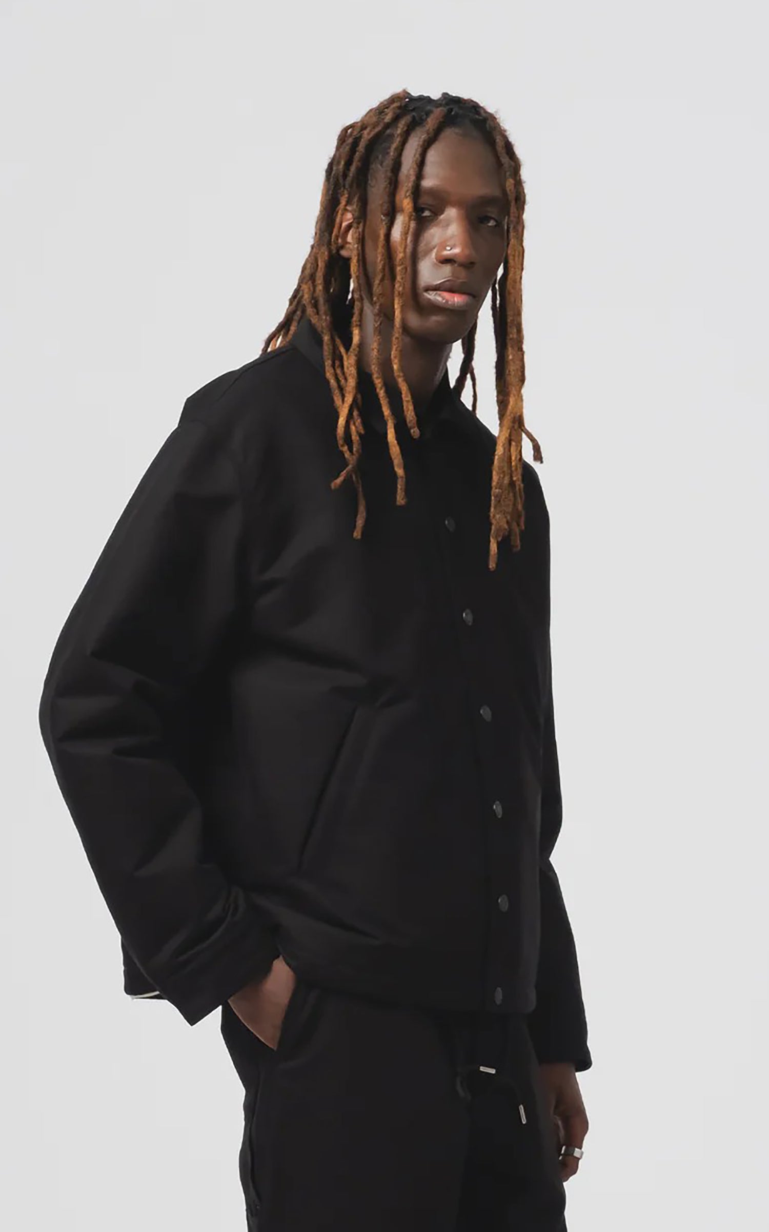 Eat Dust Dago Jacket Nebraska Cotton Black