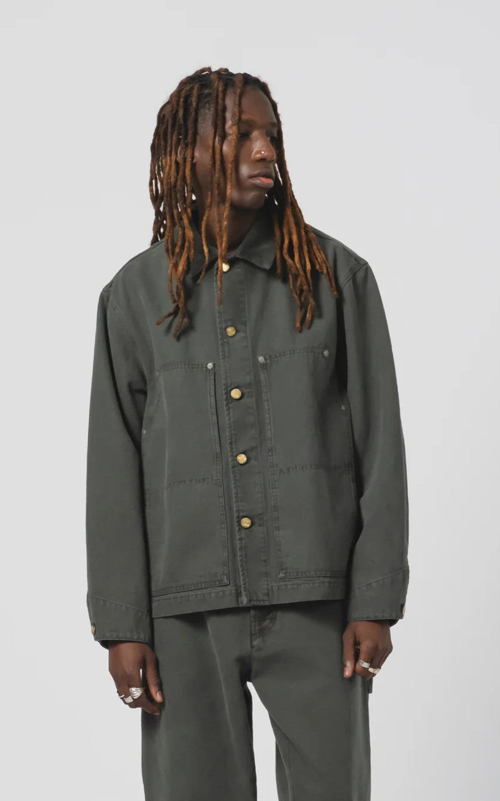 Eat Dust Arizona Jacket Canvas Forest Green