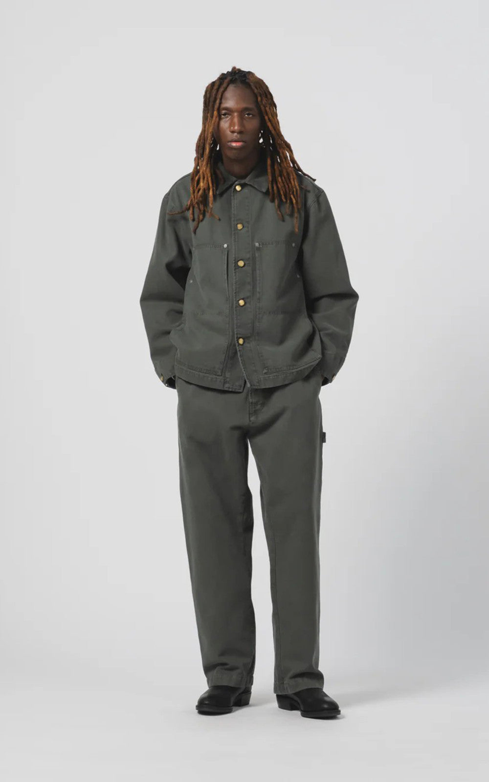 Eat Dust Arizona Jacket Canvas Forest Green