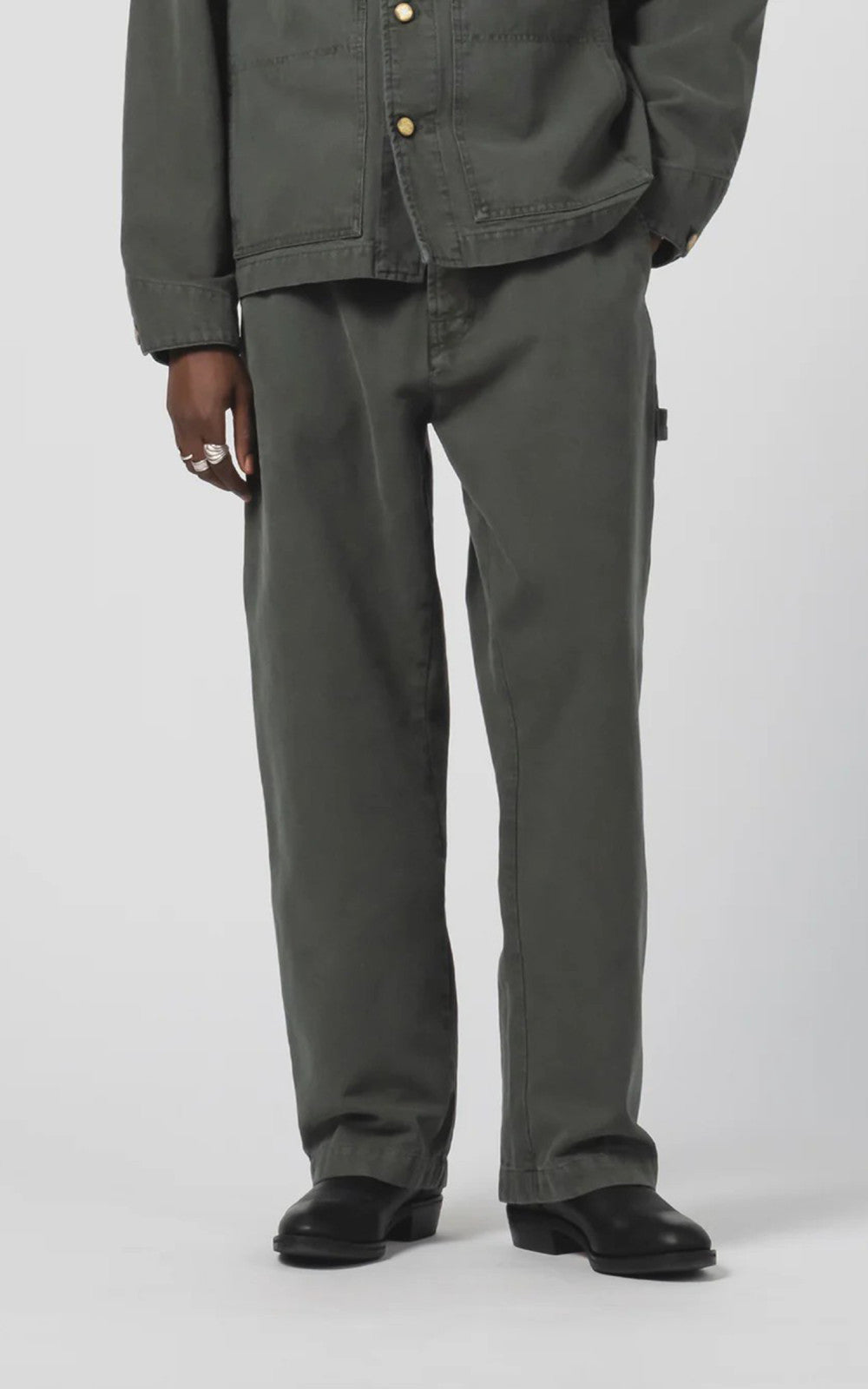 Eat Dust Oakland Chino Canvas Forest Green