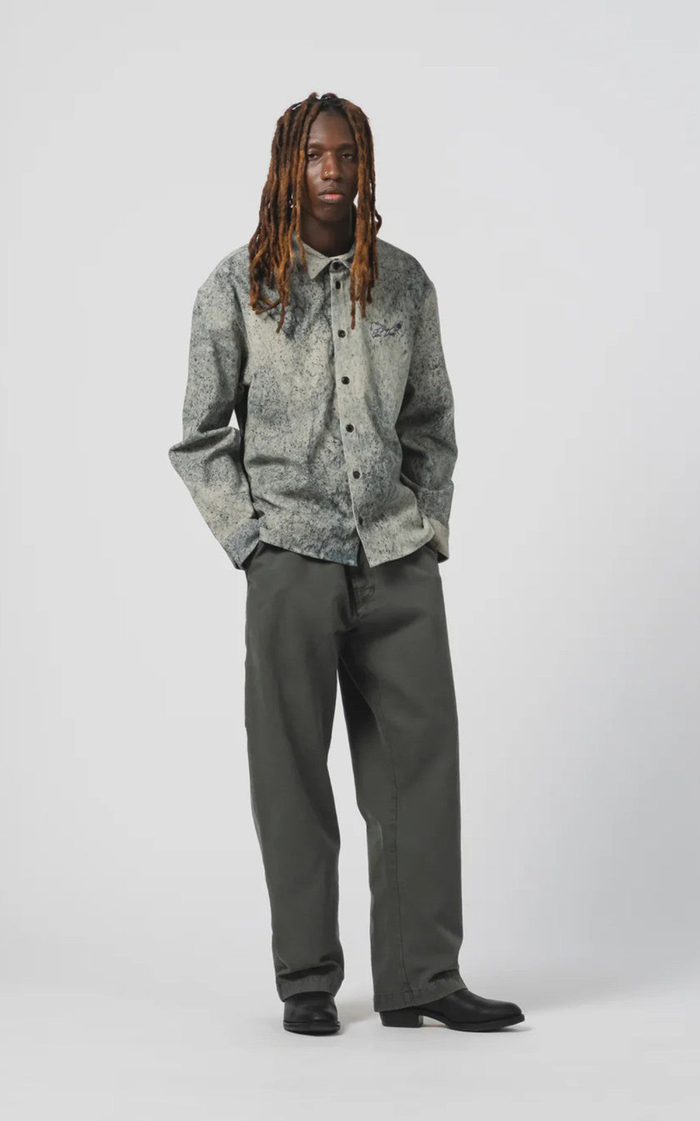 Eat Dust Oakland Chino Canvas Forest Green