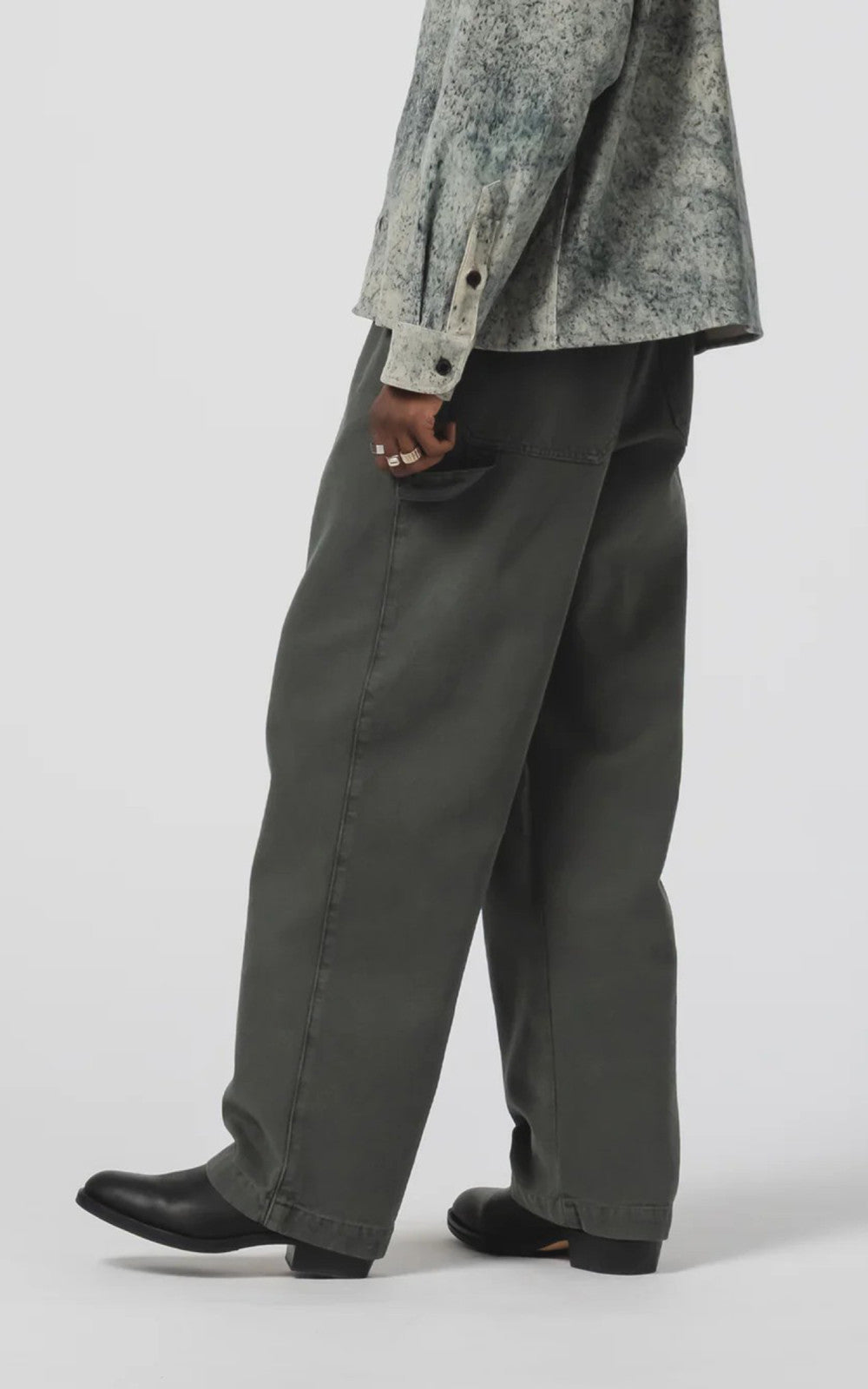 Eat Dust Oakland Chino Canvas Forest Green