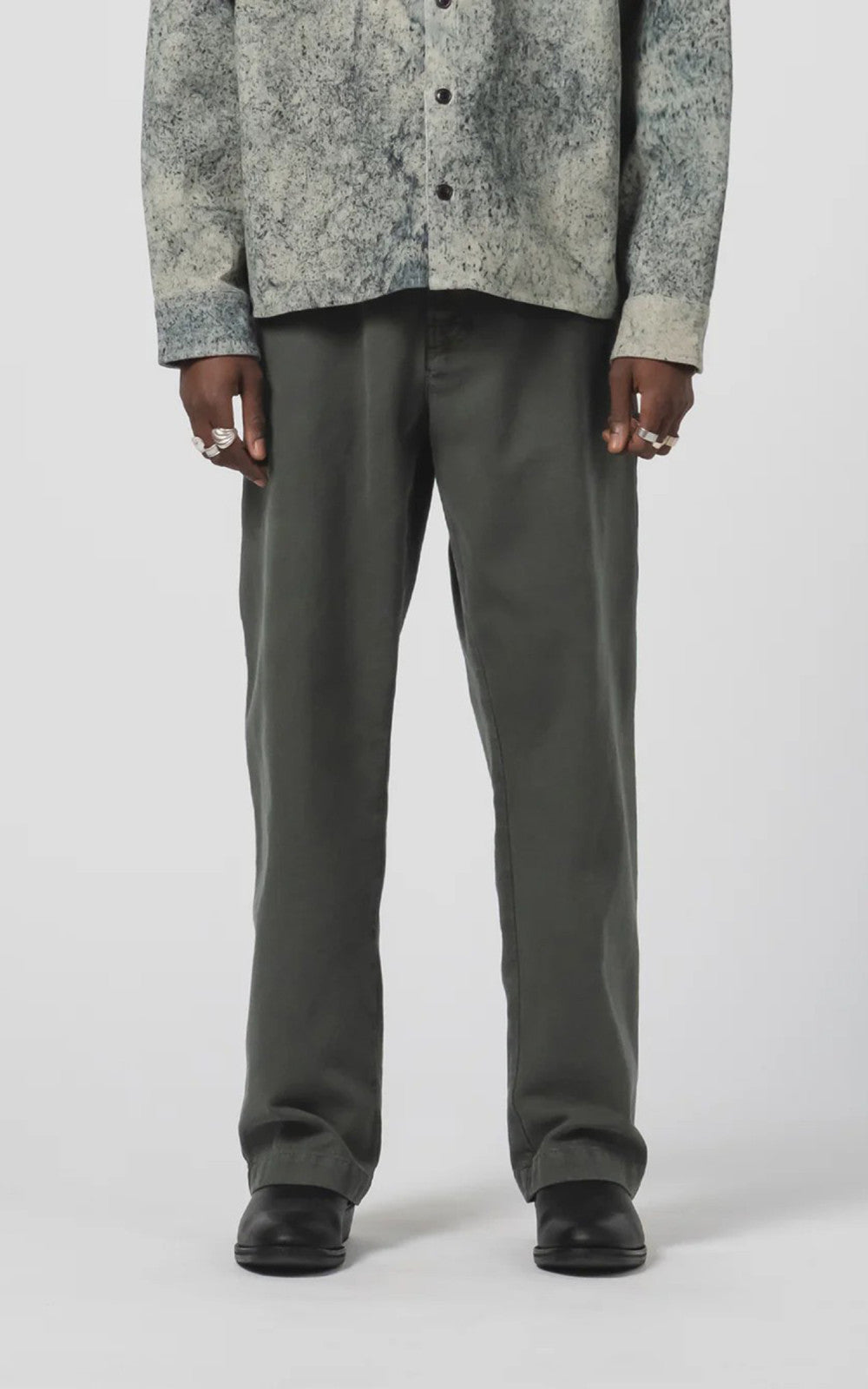 Eat Dust Oakland Chino Canvas Forest Green