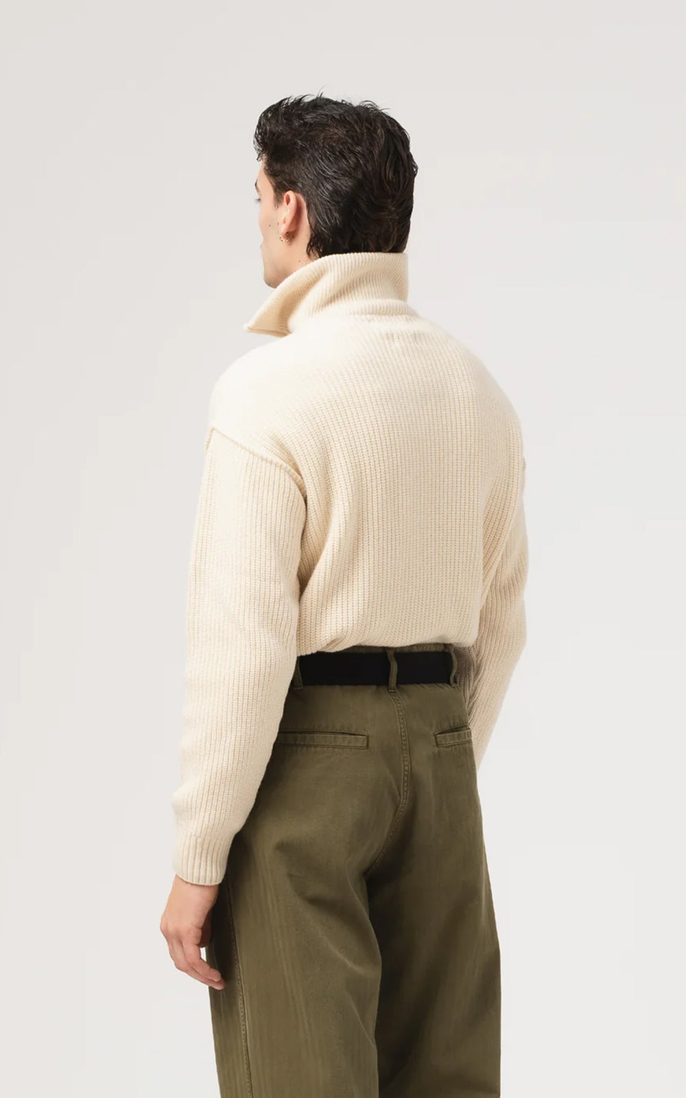 Eat Dust Fly Deck Sweater Yarn Delta Off White