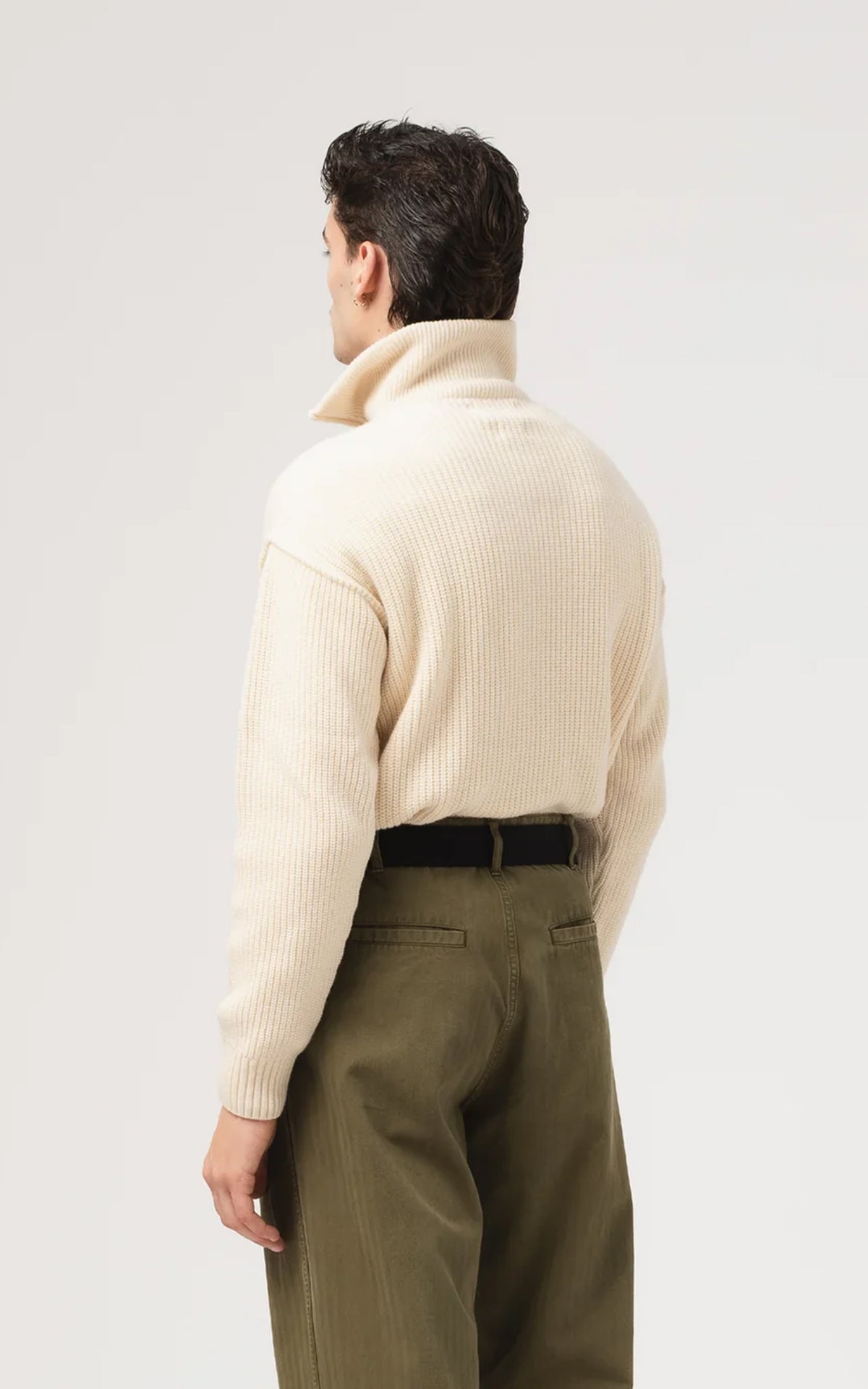 Eat Dust Fly Deck Sweater Yarn Delta Off White