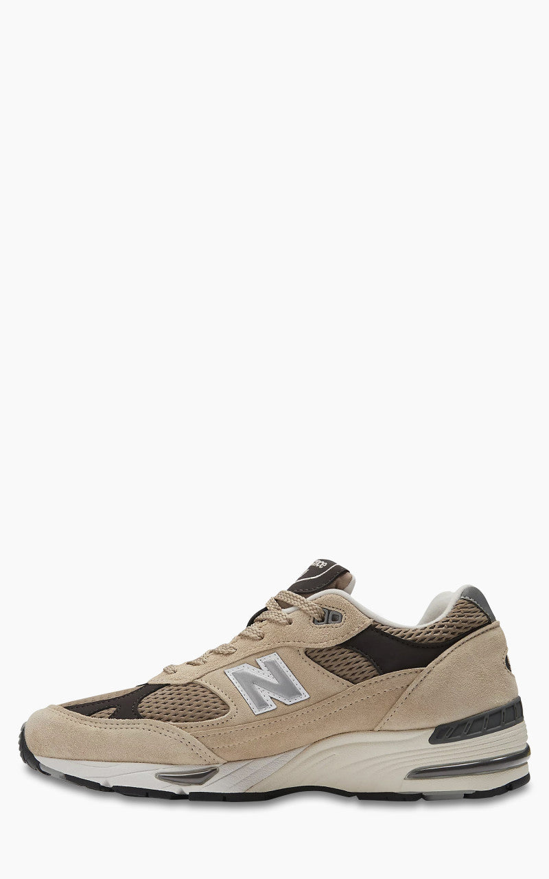 New Balance M991 CGB Pale Khaki/Silver Mink "Made in UK"
