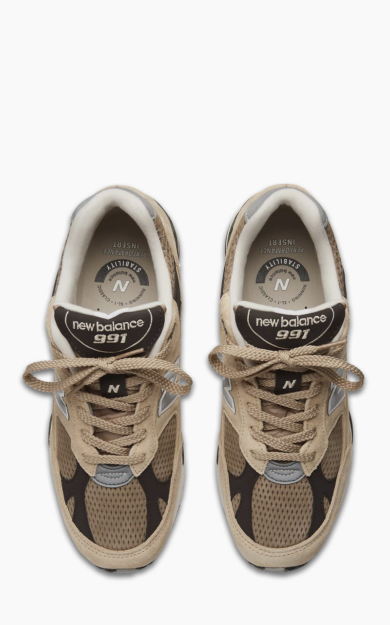 New Balance M991 CGB Pale Khaki/Silver Mink "Made in UK"