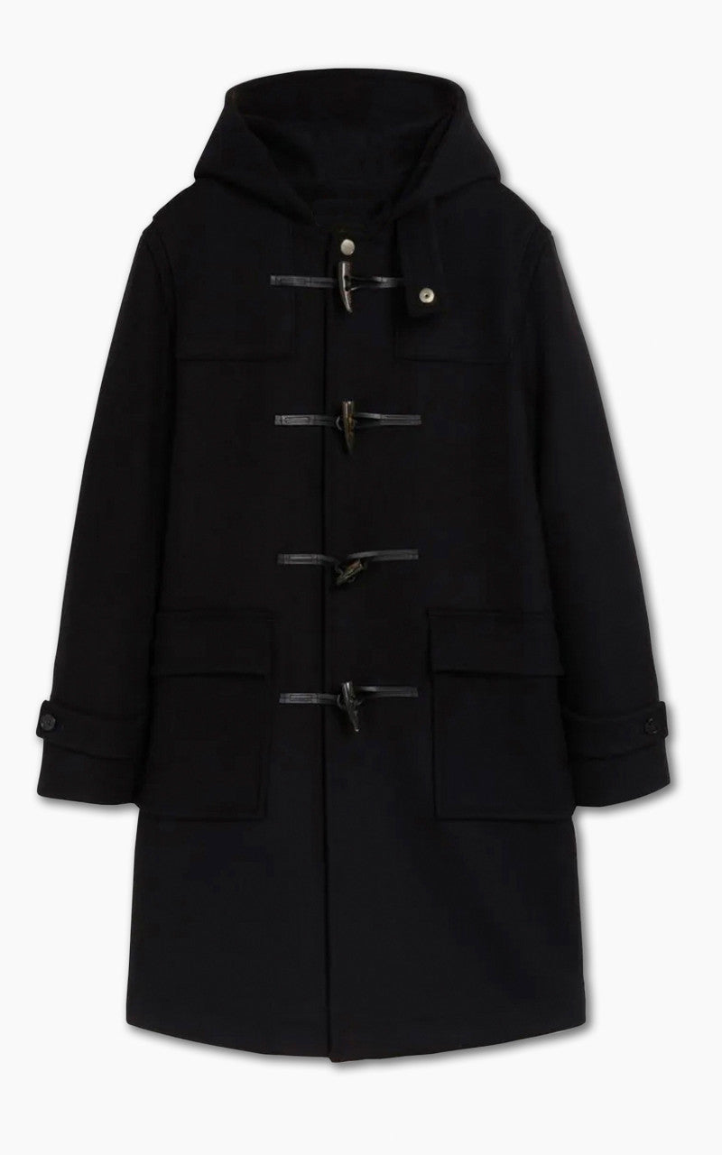 Mackintosh Weir Duffel Coat Black