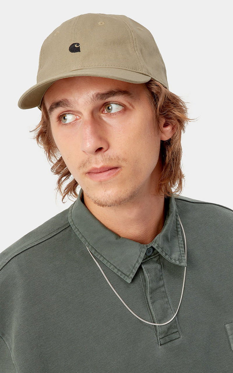 Carhartt WIP Madison Logo Cap Leather/Black