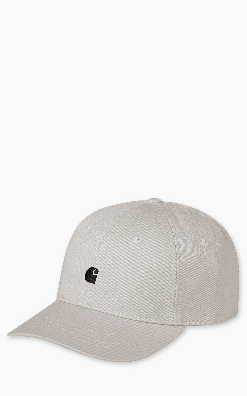 Carhartt WIP Madison Logo Cap Moonbeam/Black