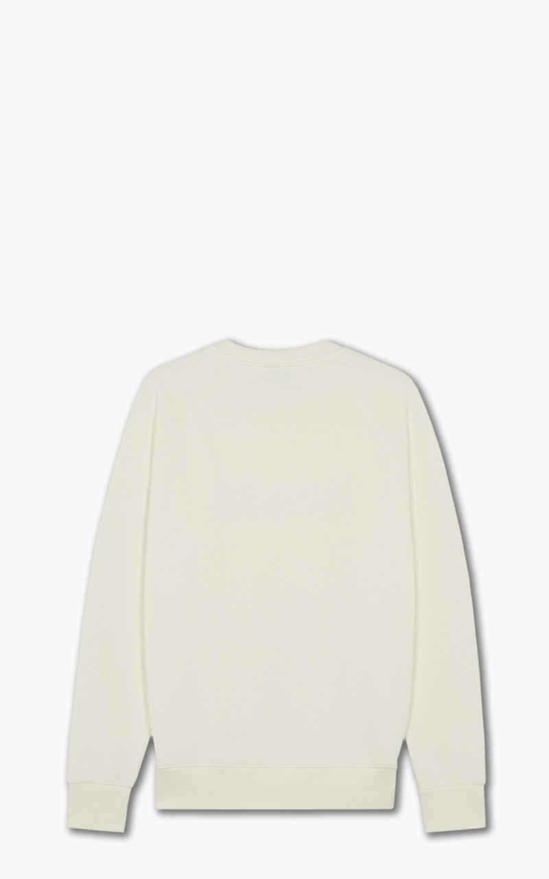 Maison Kitsuné Handwriting Clean Sweatshirt Ecru