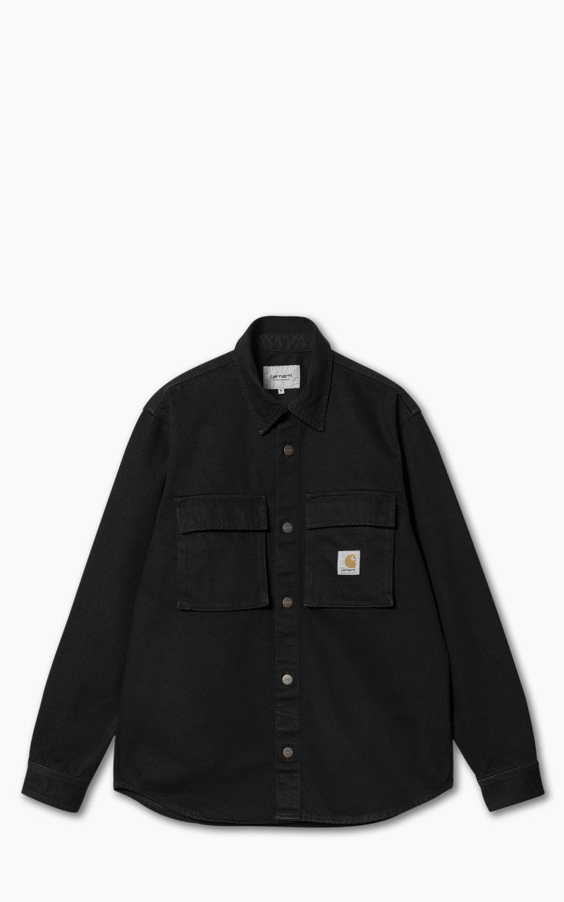 Carhartt WIP Manny Shirt Jac Black Rinsed