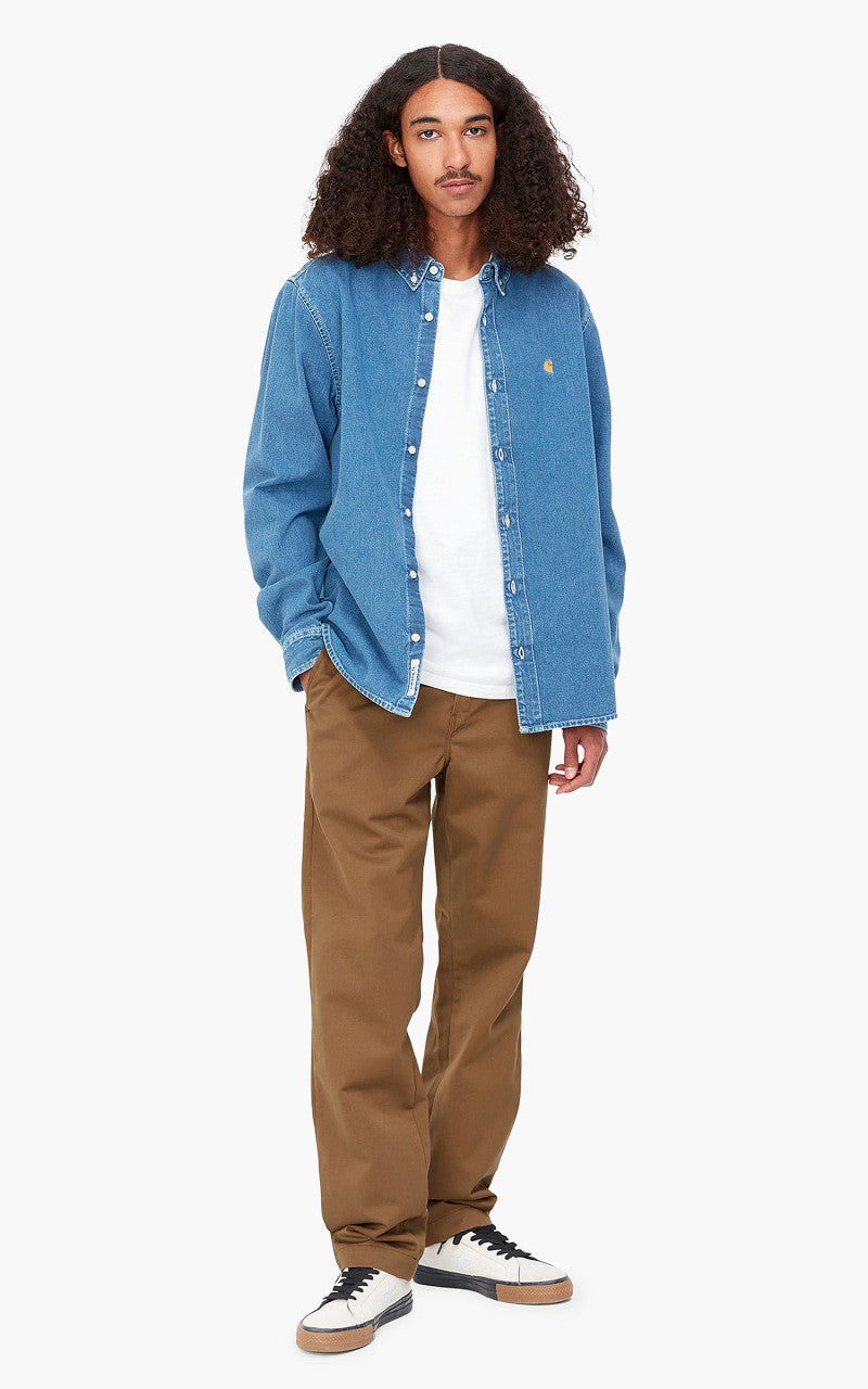 Carhartt WIP Master Pant Tamarind Rinsed