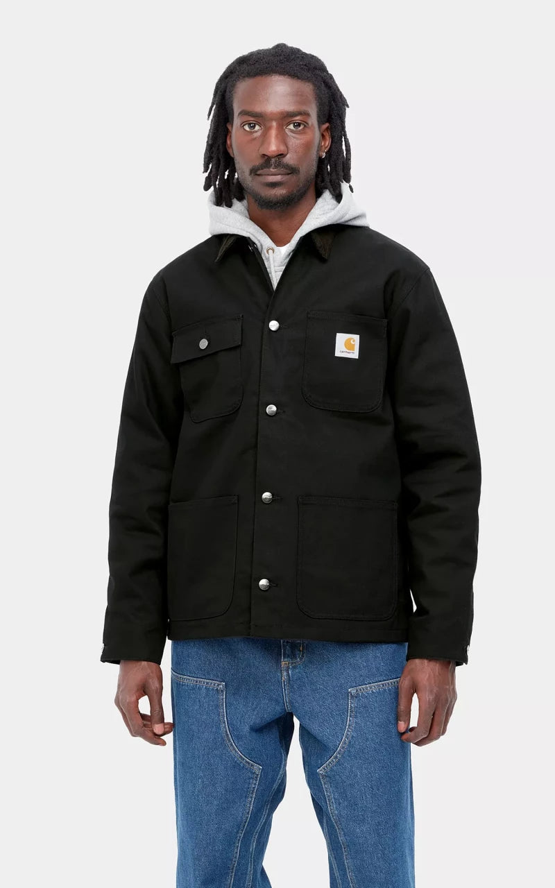Carhartt WIP Michigan Coat Winter Dearborn Canvas Black/Black