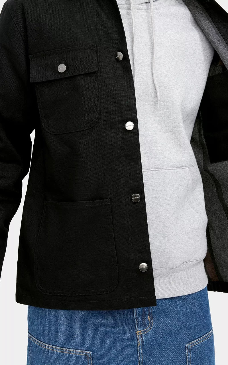 Carhartt WIP Michigan Coat Winter Dearborn Canvas Black/Black