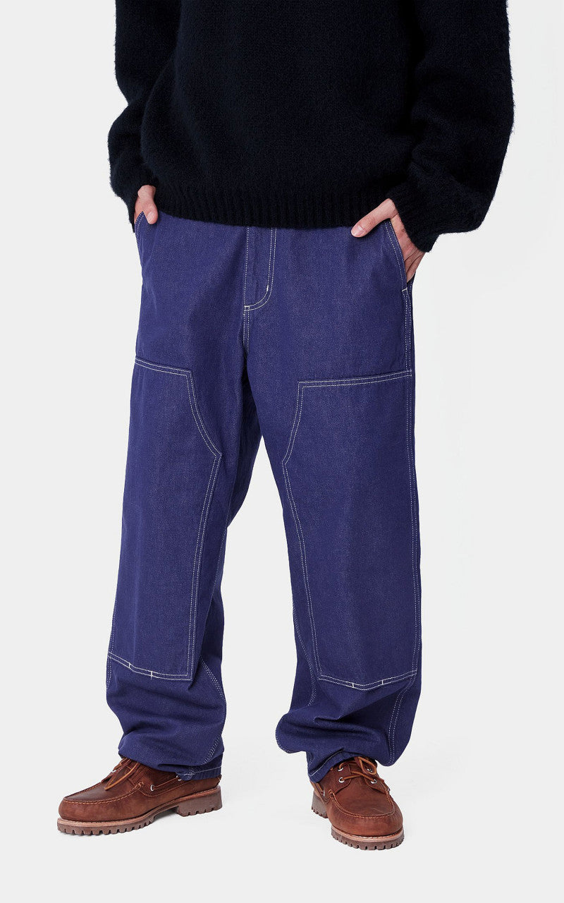 Carhartt WIP Midland Double Knee Pant Northfield Color Denim Aura