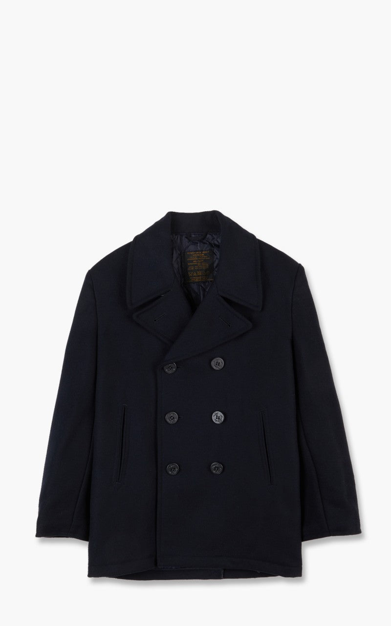 Military Surplus US Navy Pea Coat Dark Navy